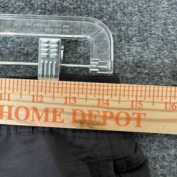 Quechua Decathlon Shorts Men XS 29x8 Grey Chino Flat Front Mid Rise Casual Adult - Picture 5 of 9